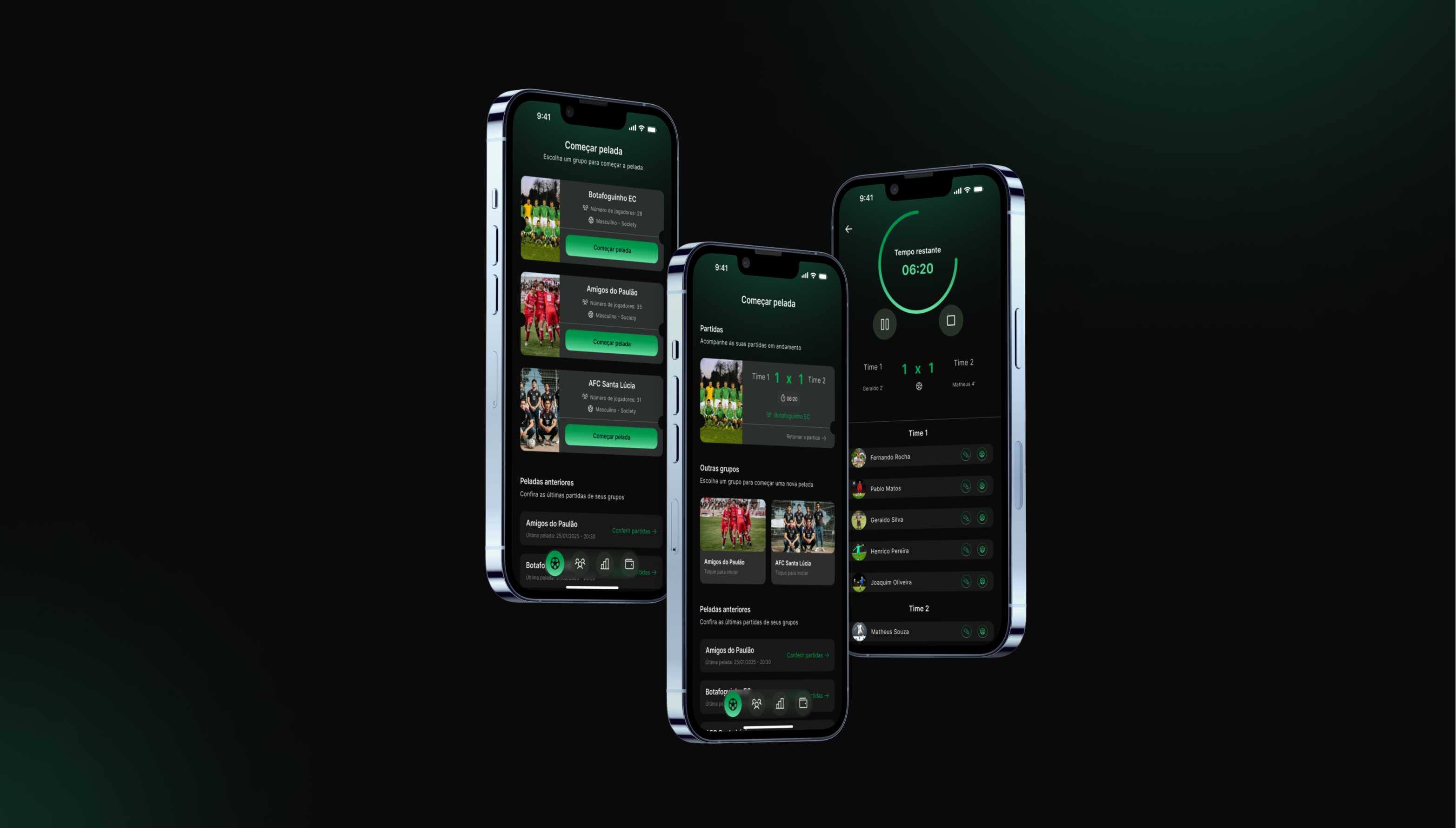 Vem Pro Fut — App screenshots